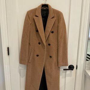 Rag & Bone Women's Camel Double-Breasted Coat